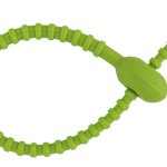 Szilikon botrögzítő pánt 20 cm 6 db