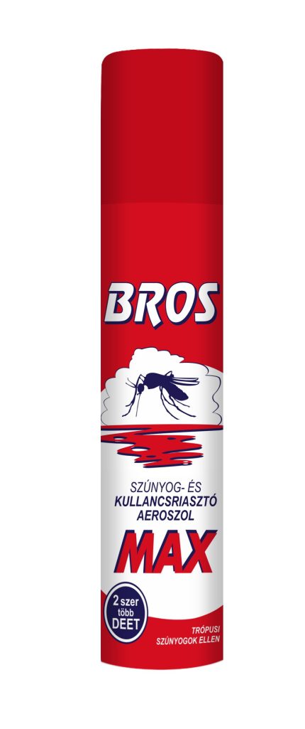 Szúnyog- és kullancsriasztó aerosol Max 90ml 12 dbxkarton