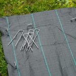 Talajtakaró rögzítő kampó 20x12cm átmérő 4mm 10db-os szett