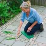 Térdpárna zöld M 3x40x18 cm (habszivacs)