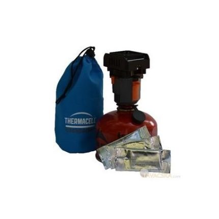Thermacell világjáró készülék - mini kemping gázpalackra szerelhető (gázpalack nélkül)