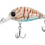 UL Crank wobbler 4 cm 4 g fehér-piros úszó
