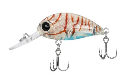 UL Crank wobbler 4 cm 4 g fehér-piros úszó