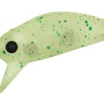 UL S Minnow wobbler 35 mm 2-3 g zöld süllyedő