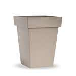 Virágcserép szögletes MELROSE 24X24X33 cm önfelszívó betéttel