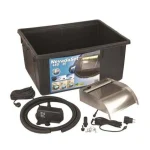 Vízeséselem Nevada LED 30 cm szett + pumpa Xtra 2300 + Quadro I + kiegészítők