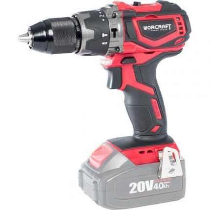 WORCRAFT AKKUMULÁTOROS FÚRÓ-CSAVAROZÓ 20V